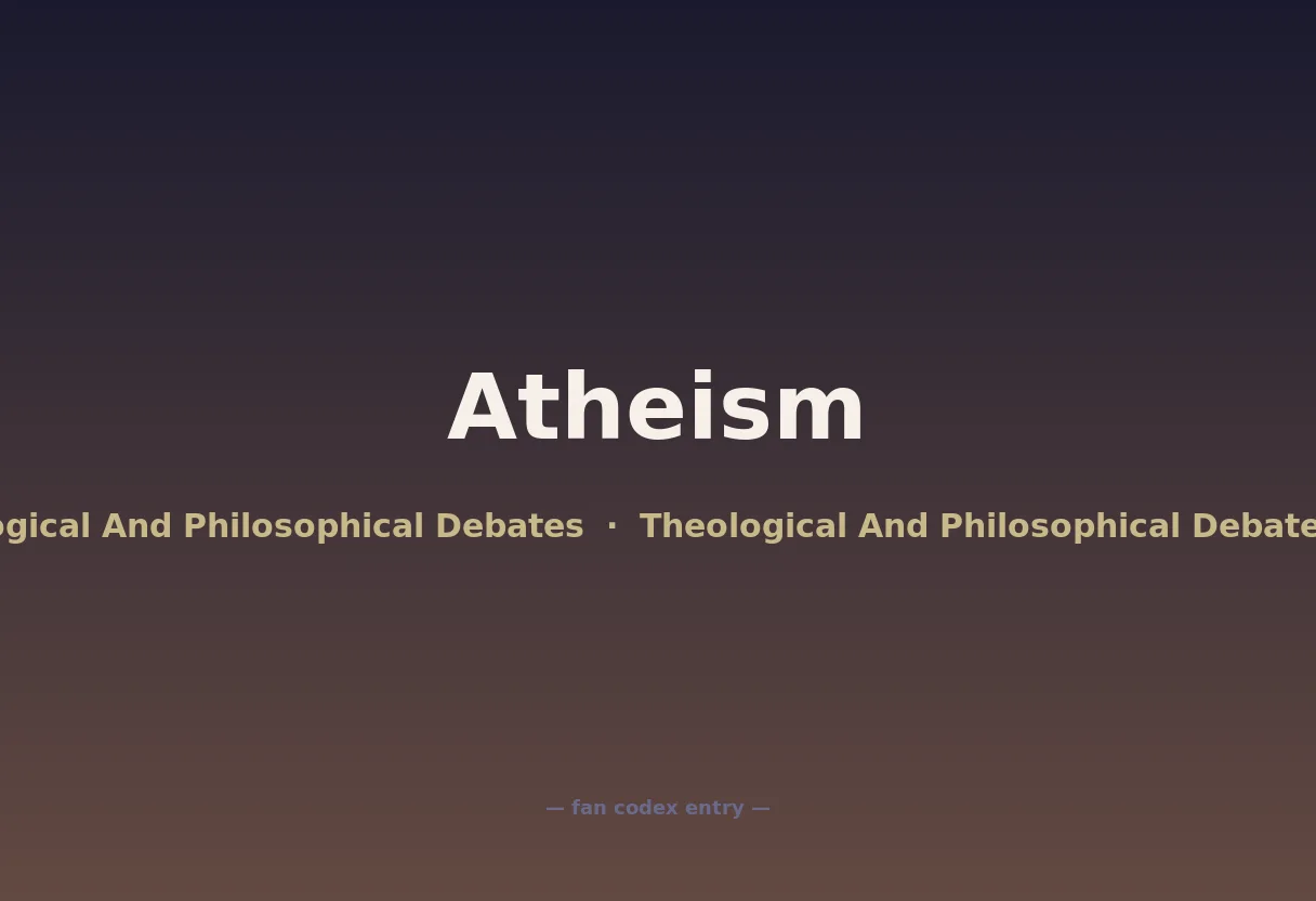 Atheism